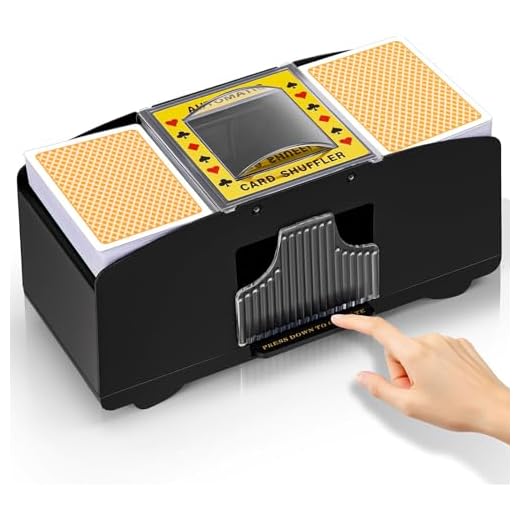 41VJoxcBxGL._SS520_ Best electronic card shuffler