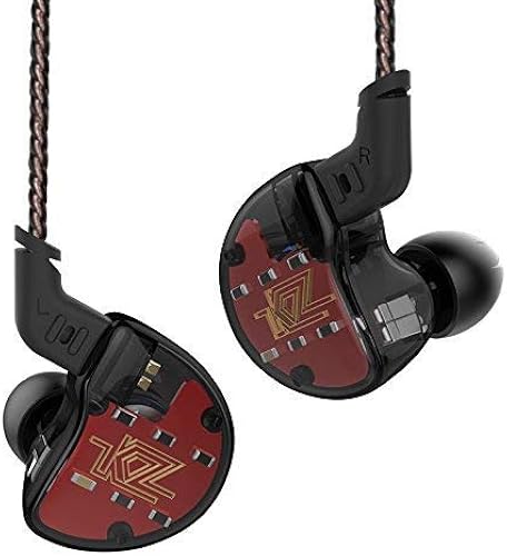 ZS10 Cuffie auricolari monitor in-ear auricolari Yinyoo alta risoluzione 4Balabce Armature driver ibridi diadinici con cavo staccabile pin per lettore MP3 nero senza microfono ZS10 Cuffie auricolari monitor in-ear auricolari Yinyoo alta risoluzione 4Balabce Armature driver ibridi diadinici con cavo staccabile pin per lettore MP3 nero senza microfono