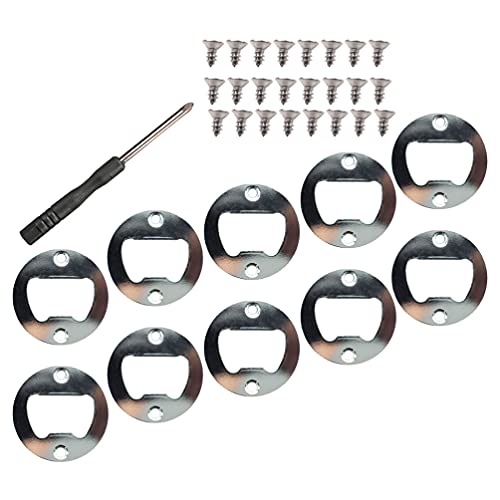 EXCEART 1ensemble Ouvre-bouteille Avec Kit Inserts Complet Clés Vis Et Tournevis Pour Créer Des Décapsuleurs Uniques Pour Bière Vin