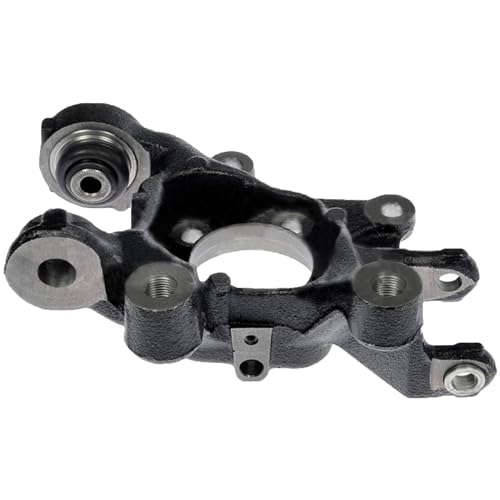 Image of Detroit Axle - Rear Left Steering Knuckle for Toyota 2006-2018 RAV4 2015-2019 Lexus NX200t NX300 NX300h, Driver Side Steering Knuckle Assembly 2016 2017 2018 Replacement