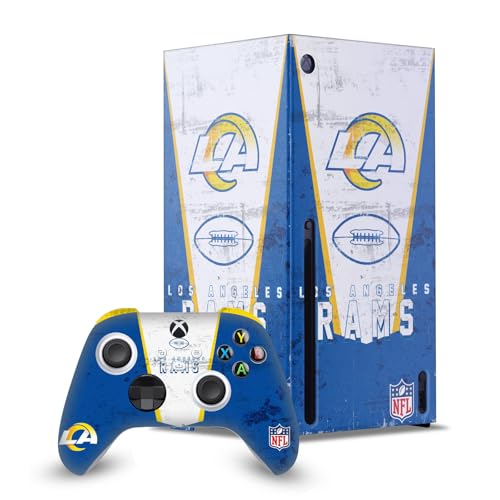 Skins Xbox Series X Los Angeles Rams pour éviter rayures et traces