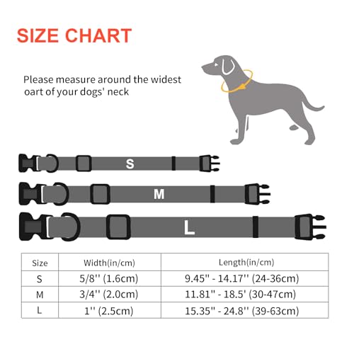 Halsband Hund Wasserdichtes Welpe Hundehalsband Einstellbarer, stark und haltbar, leicht zu reinigen Geruchloses Hundehalsband kleine Hunde