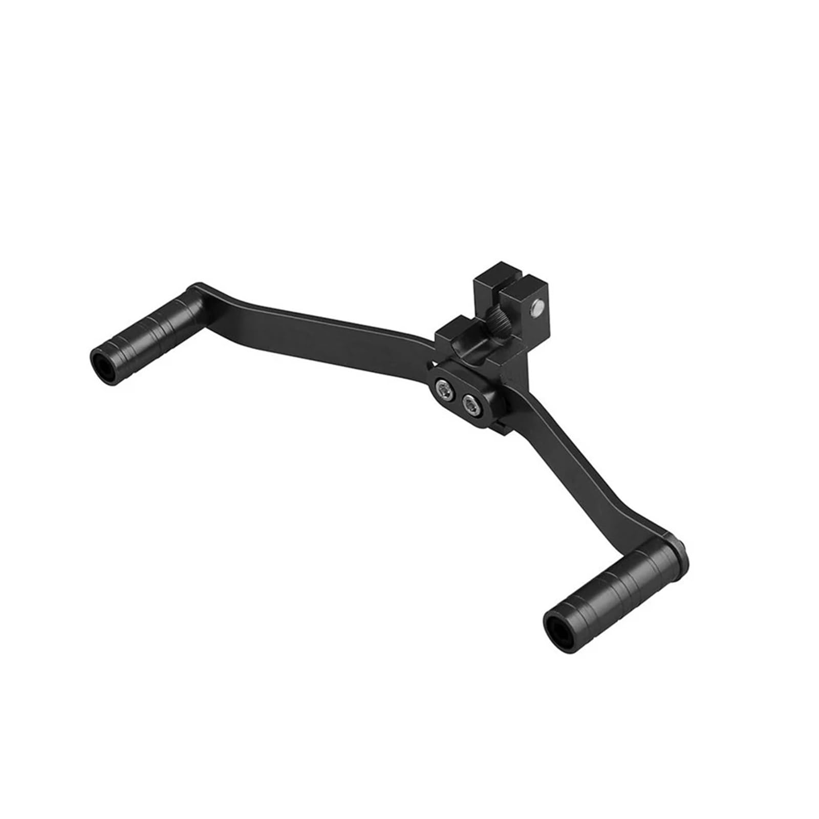 Hewpngs Black Motorcycle Dual/2 Way Gear Shift Lever Footrest Pedal Shifter Aluminum Universal Motorcycle Gear Shift Lever Shifts Levers