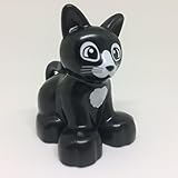  LEGO DUPLO Tiere Bauernhof Katze schwarz 2017