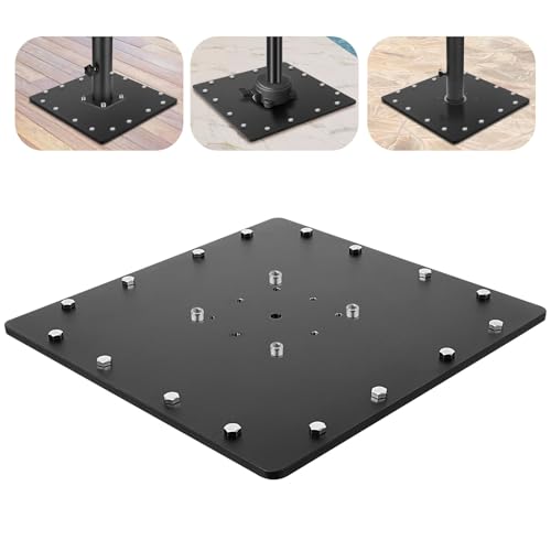 SLIIMU 28 lbs Bolt Down Offset Patio Cantilever...