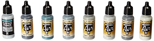 Acrylicos Vallejo"US Navy et USMC Couleurs à partir de 70 's au Present" modèle Air Ensemble