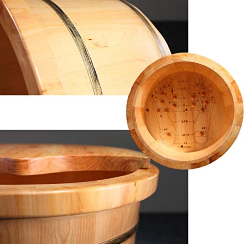 Masajeador de pies de madera con tapa sin masaje miniatura 4