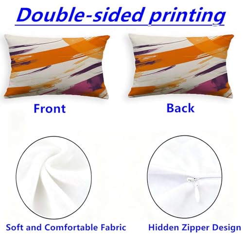 Taie oreiller 40x70 velours avec fermeture eclair invisible lot de 2 - 4