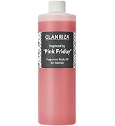 CLANRIZA Pink Friday by Nikki Minaj Body Scented Oil for Women Fragrance – Long-Lasting Perfume O...