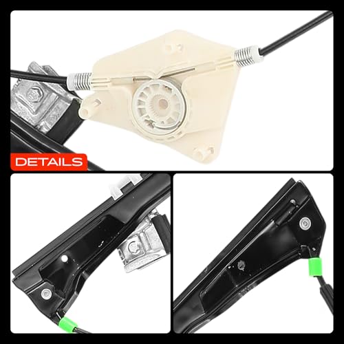 Frankberg Fensterheber Vorne Links Kompatibel mit Ibiza III 6L1 Schrägheck 2002-2009 6L3837755AA