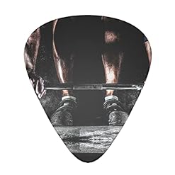 Ensemble de 12 médiators de guitare de sport d’haltérophilie pour guitare acoustique, guitare électrique, contrebasse… - Les Beatles, Paul McCartney, John Lennon, RIngo Starr, George Harrison
