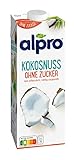 Alpro Kokosnuss-Drink, ohne Zucker, 1 l