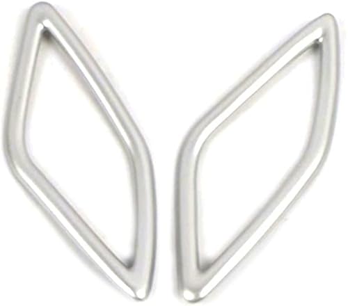 Lirun Interior A Pillar Altavoz Estéreo Bisel Trim para Volvo XC40 2018-2020, Plata