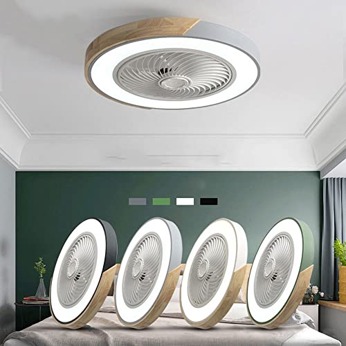 Ventilador de techo con luz LED para sala de estar con mando 6