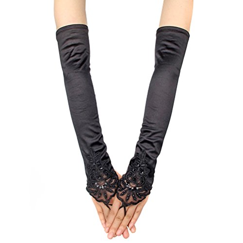 BundleMall 1920s Accessoires Thema Kostuum Mardi Gras Party Prop Toevoegingen aan Flapper Jurk (set 1) - Image 5