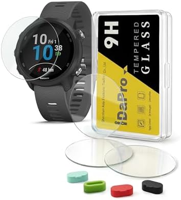 iDaPro Screen Protector for Garmin Forerunner 245 Music/245, 9H Glass