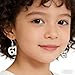 imani 67 6 7 Six Seven Earrings Meme Funny Alpha Slang Inspired Party Birthday Halloween Christmas School Decor Outfit (67 earrings white)