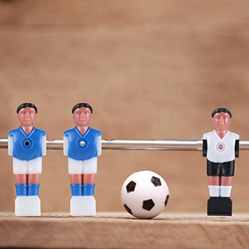 SEWACC 10cs Foosball Men Replacement Foosball Player Figurine Foosball Accessories Soccer Table Parts