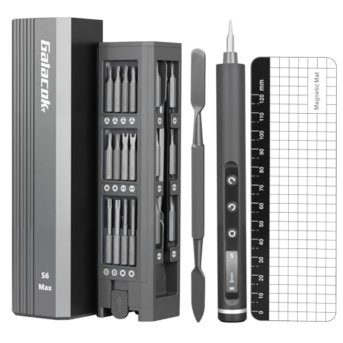 3 7V Electric Precision Screwdriver Set 49 IN 1 Magnetic Storage Cordless Screwdriver with LED Display 5 Torque