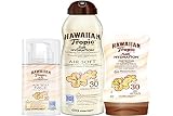 Hawaiian Tropic Silk Hydration Air Soft Sun Spray Lotion Sonnenspray LSF 30 + Silk Hydration Protective Sun Lotion Sonnencreme LSF 30 + Silk Hydration Sun Lotion Air Soft Face Sonnencreme LSF 30 (SPF 30)