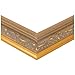 Frame for Samsung Frame TV - 55 inch. 2.69 inch Frame is Majestic Gold Samsung the Frame TV and Pro (Fits 2021-2025 Frame TV, 55 inch) WOMTV-5122-27.9375x48.75_ST
