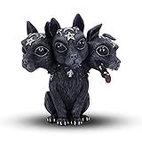 KUNIJIWA Cerberus Decor-Exquisitely Detailed Night Elf Cerberus Figurine for Room and Computer Desk Decor - Cerberus Statues for Fantasy Collectors and Unique Gifts