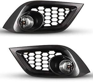 AUTOWIKI Fog Lights Fit for 2016 Scion iM/ 2017-2018 Toyota Corolla iM OEM Replacement Fog Lamps 2PCS With Clear Lens