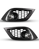 AUTOWIKI Fog Lights Fit for 2016 Scion iM/ 2017-2018 Toyota Corolla iM OEM Replacement Fog Lamps 2PCS With Clear Lens