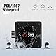 VSYSTO Q3L Mini Motorcycle Dash Cam mit 1080P Front- & Heckkamera wasserdicht – WiFi-App, G-Sensor, 512GB & Loop-Aufnahme