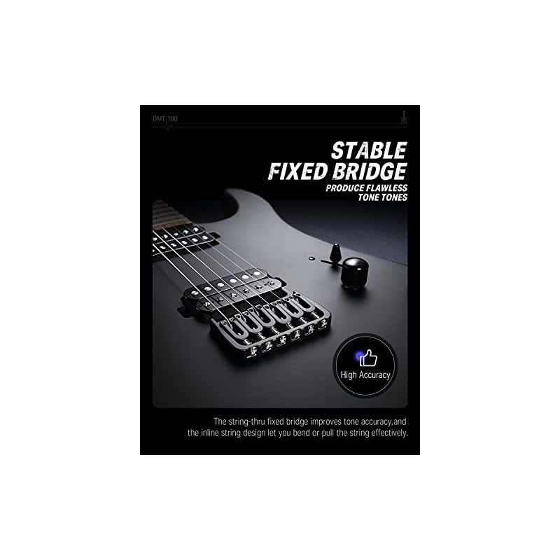 Donner Metal Electric Guitar & 3W Mini Electric Guitar Amp