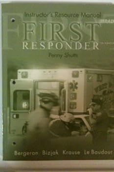 Paperback First Responder: Instructors Resource Manual Book