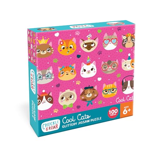Chuckle & Roar Cool Cats 100-Piece Puzzle