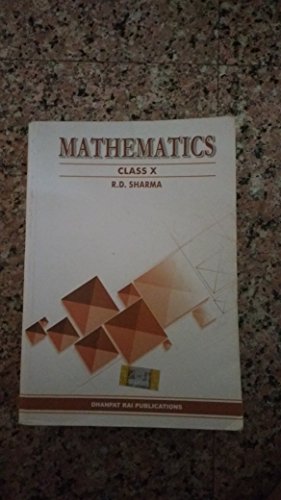 Mathematics Class X 9383182946 Book Cover