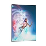 LERIAENHD Katy Perry Poster, Wandkunst, Leinwand, 