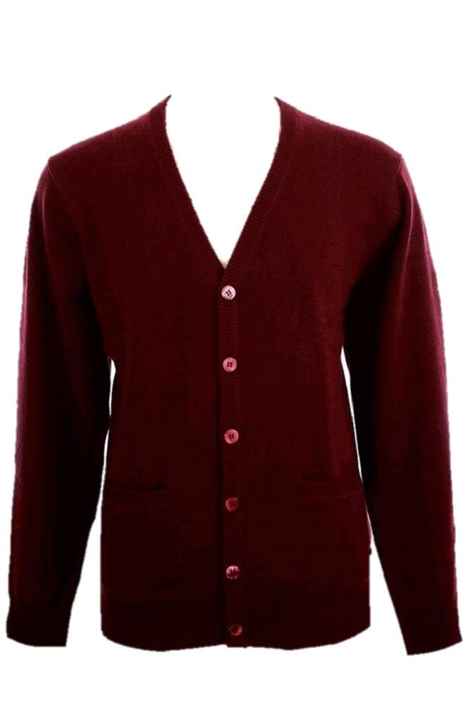 Shephe 4 Ply Men's Cardigan Button Closure Cashmere Sweater