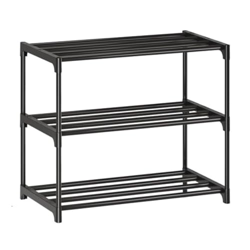 Image of FLOVR Bookshelf for Home and Office Multipurpose Storage Rack Open Book Stand Organizer for Books Magazines Documents Plants and Decorative Items, 3 Layer Book Self