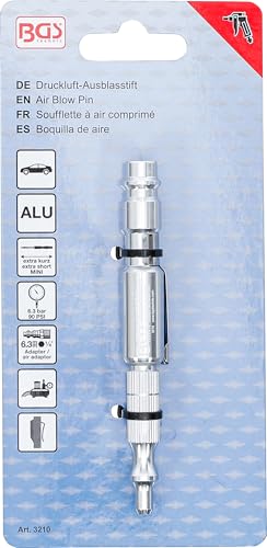 BGS Druckluft-Ausblasstift - Alu-Ausführung - 110 mm
