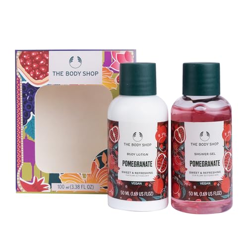 Image of The Body Shop Pomegranate Shower Gel & Body Lotion Gift Set