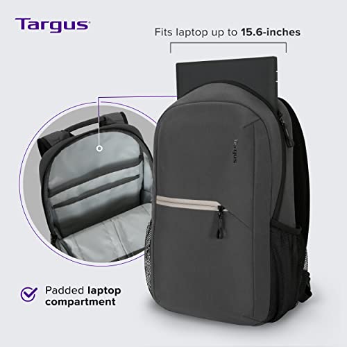 Targus City Fusion Travel Backpack For Laptops Up To 15.6-Inches, Lightweight Backpack For Women & Men, Computer Backpack For Business Travel College, Grey (Tbb628Gl) #TOP2