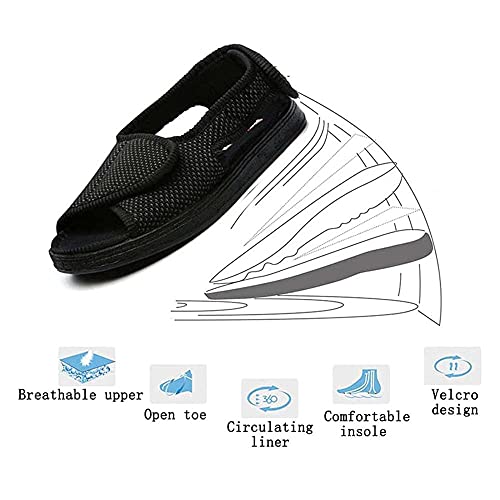 Chaussons pour large largeur CYN noir taille 40EU réglables - 5