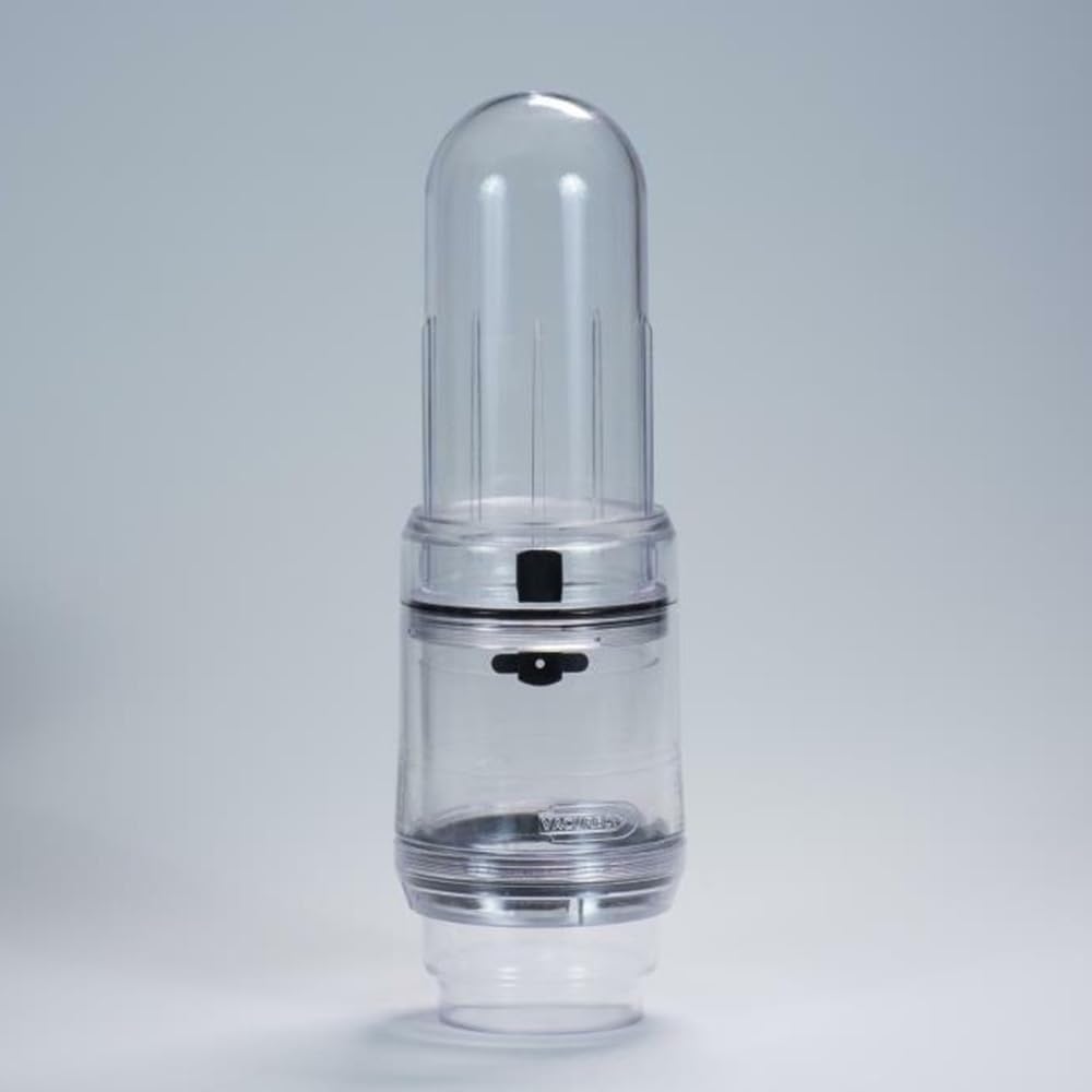 Pompe à Pénis Manuelle avec 5 Anneaux en Silicone – Vakuumpumpe pour Hommes, Stimulation de l’Érection et Allongement