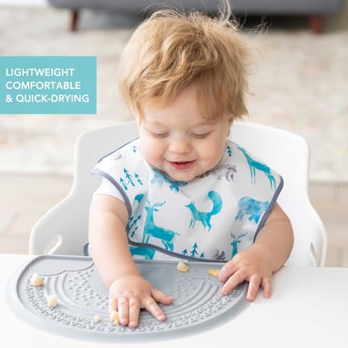 Bumkins Super Bib bavoir imperméable pour bébé de 6 à 24 mois