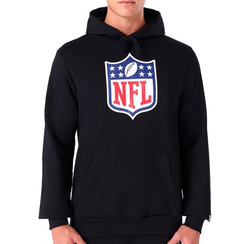 New Era NFL Shield NFL Team Logo Hoody Noir Sweat à Capuche