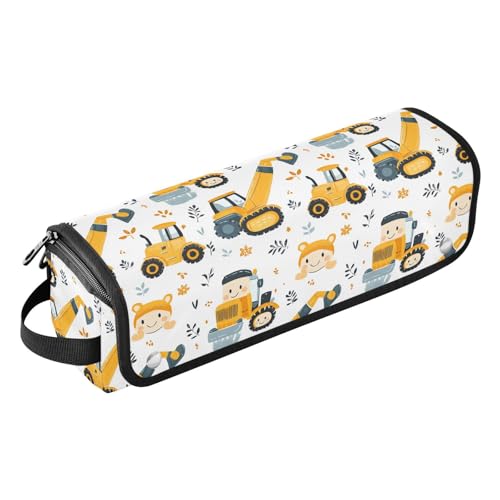 Bolso de viaje estilo dibujo animado para herramientas de cabello, resistente al calor, organizador portátil para planchas, rizadores y accesorios de cuidado capilar miniatura 1