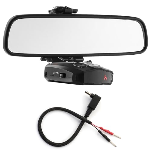 Radar Mount Mirror Mount + Mirror Wire for Cobra Radar Detectors - RAD 480i 380 450 350 XRS (3001103)