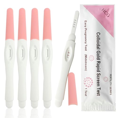 5 Pack Fake Prank Joke Pregnancy Test Always Positive Pregnancy Test Stick False Pregancy Test Kit for April Fools Day Practical Joke