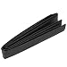Vbestlife 1 Couverture de Tuyau Thermo-rétractable de tir à l'arc pour l'enveloppe de Caoutchouc Arrow pour la Chasse en Plein air pour la Protection des Plumes d'arc, 1m(Noir)