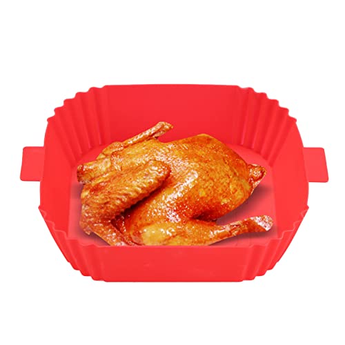 Accesorios para freidora de aire caliente | Horno portátil de silicona con asa, Air Fryer Liner para freidora de aire y horno Chaies