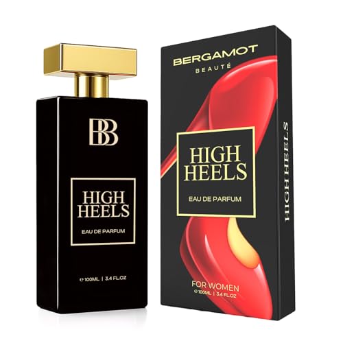 Image of Bergamot Beaute High Heels Perfume for Women|100ml Long Lasting Parfum Fragrances |Perfume For Woman| Black Current, Vanilla & Patchouli Notes|