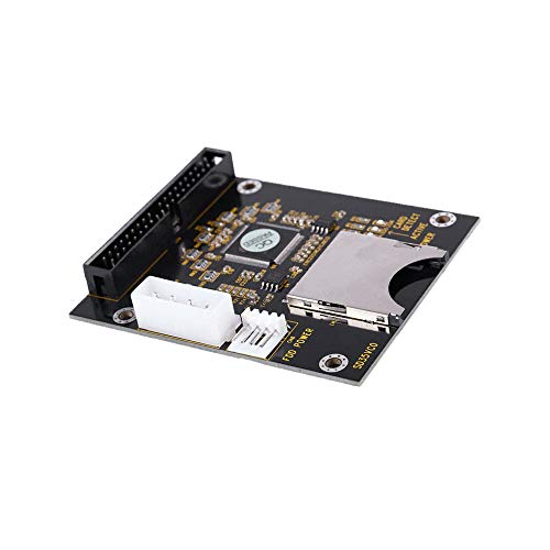KOOBOOK 1Pcs SD SDHC Card to IDE 3.5" 40Pin Male Adapter Male IDE Hard Disk Drive Adapter